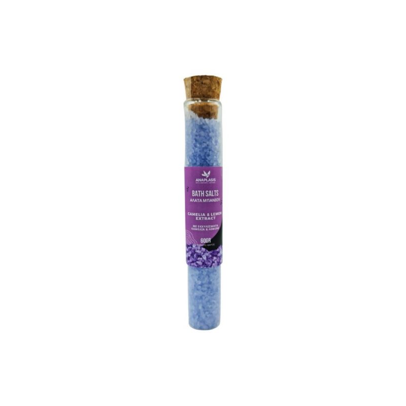 Anaplasis Bath Salts with Camellia and Lemon Extracts 60gr