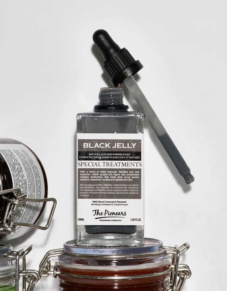 The Pionears Black Jelly Anti-Cellulite Body Firming Syrup 100ml - Image 6