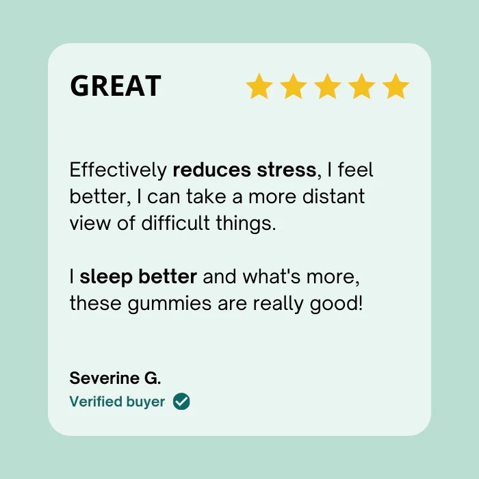 Mium Lab Stress sugarfree 42gummies - Image 2