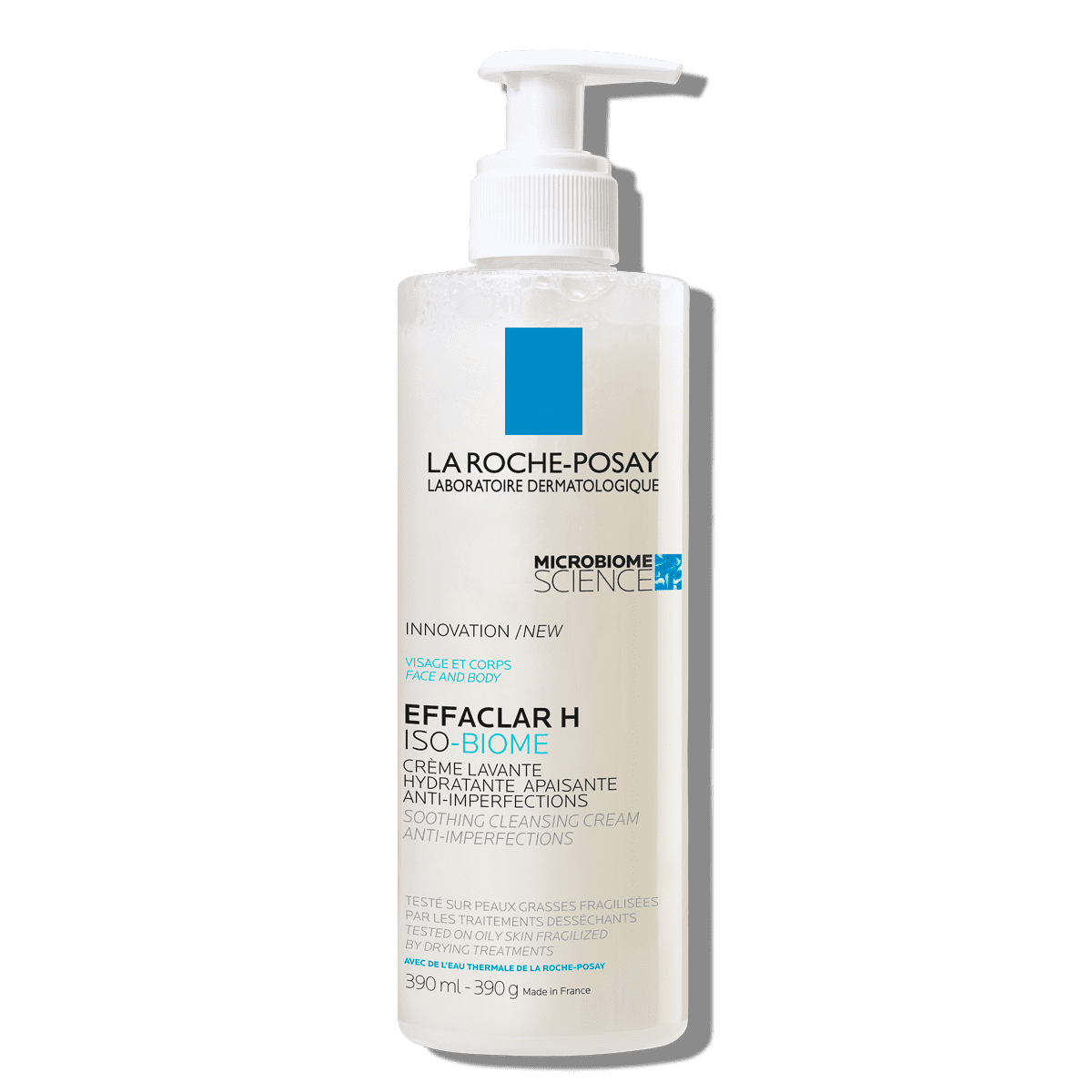 La Roche-Posay Effaclar H Iso-Biome Cleansing Cream 390ml