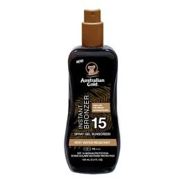 Australian Gold Instant Bronzer Spray Gel Sunscreen Spf15 or Spf30 100ml - Image 2