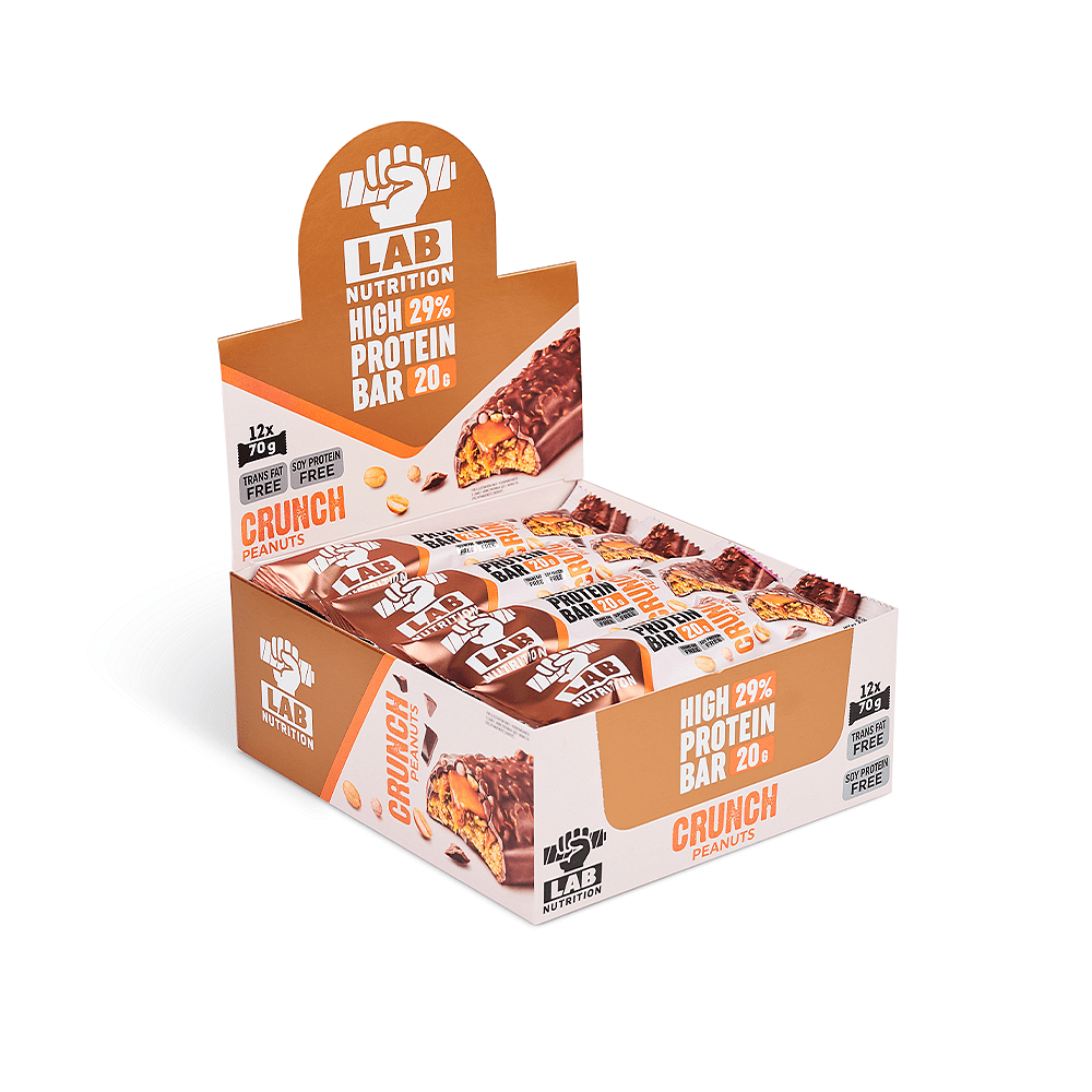 Lab Nutrition High Protein Bar 29% Crunch Peanuts 70g - Image 3