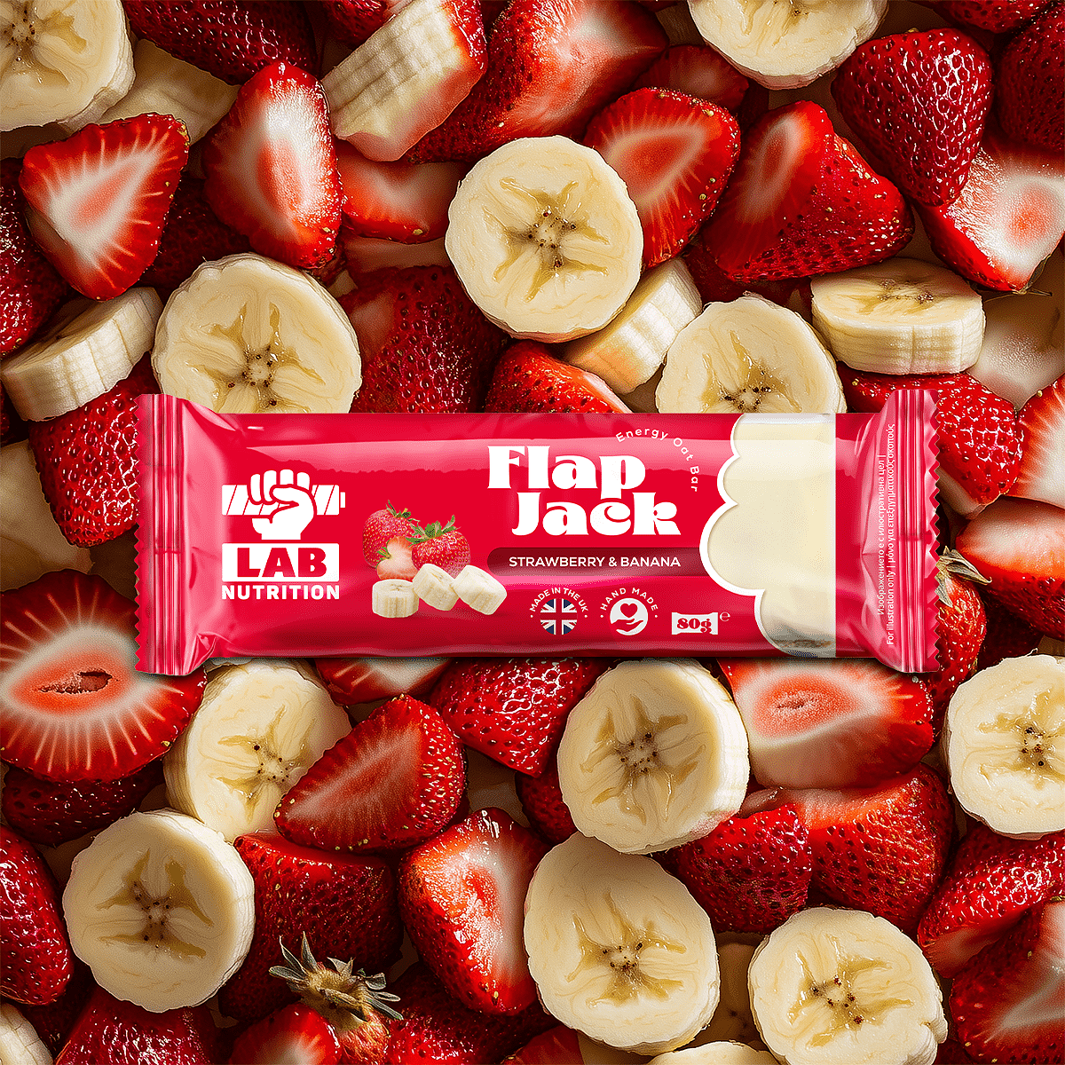 Lab Nutrition Flap Jack Energy Oat Bar 80g