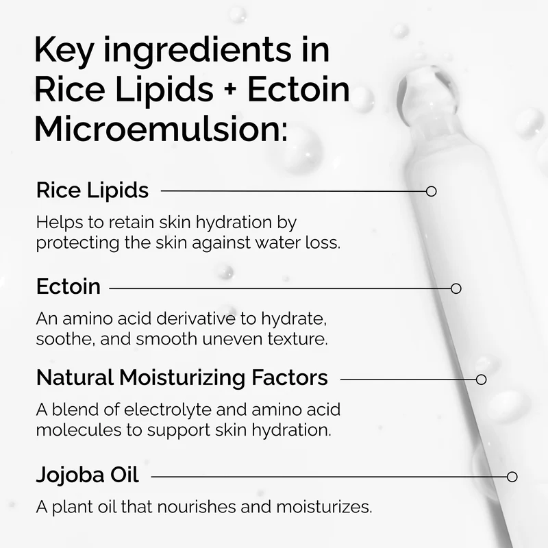 The Ordinary Rice Lipids + Ectoin Microemulsion 60ml - Image 4
