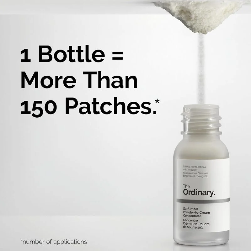 The Ordinary Sulfur 10% Powder-to-Cream Concentrate 5g - Image 2