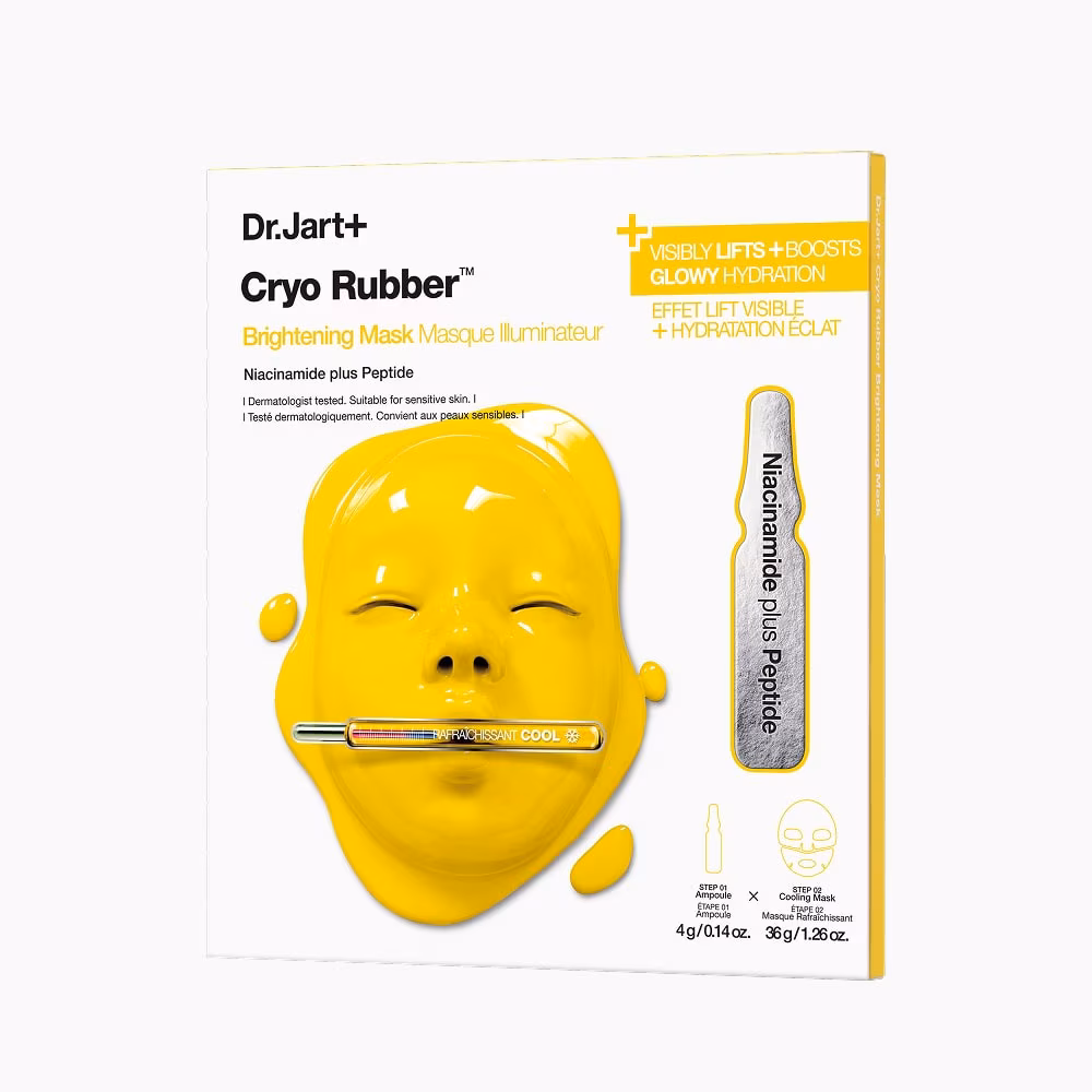 Dr. Jart+ Cryo Rubber Brightening Hydrogel Mask With Niacinamide