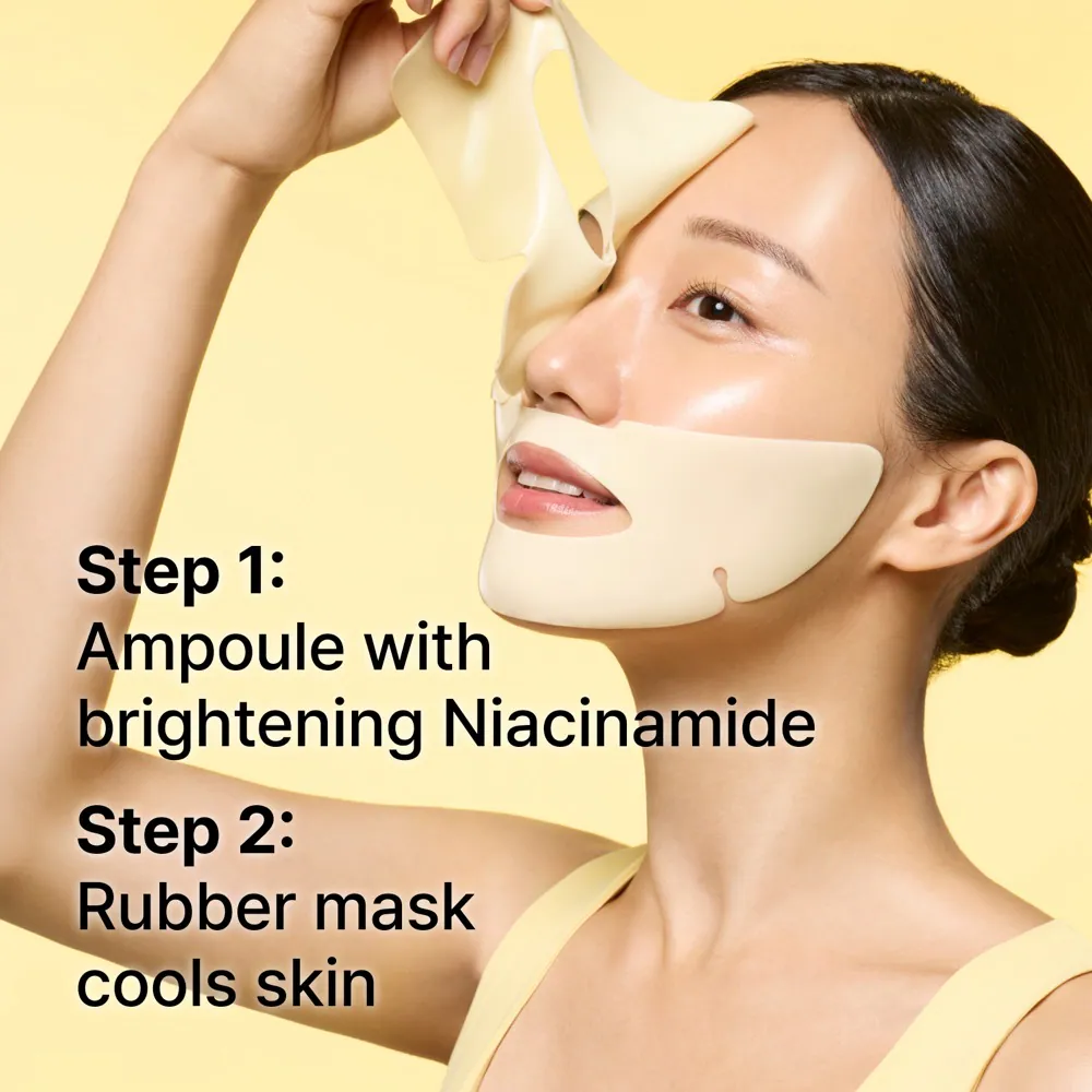 Dr. Jart+ Cryo Rubber Brightening Hydrogel Mask With Niacinamide - Image 4