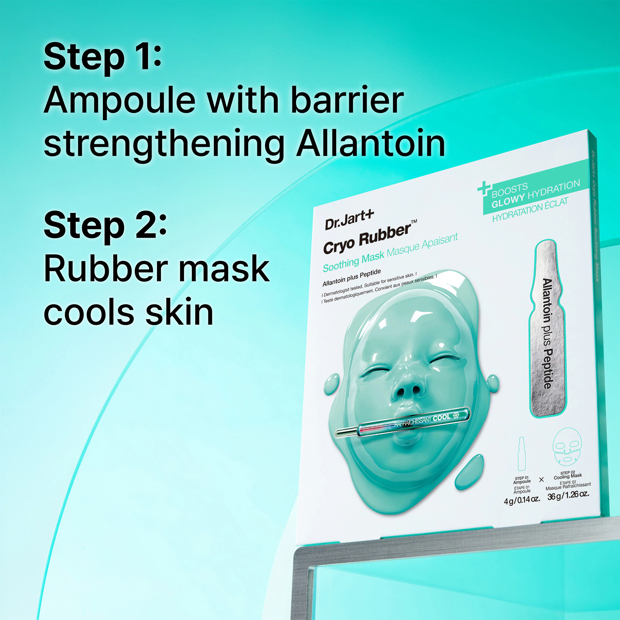 Dr. Jart+ Cryo Rubber Soothing Hydrogel Mask With Allantoin - Image 6