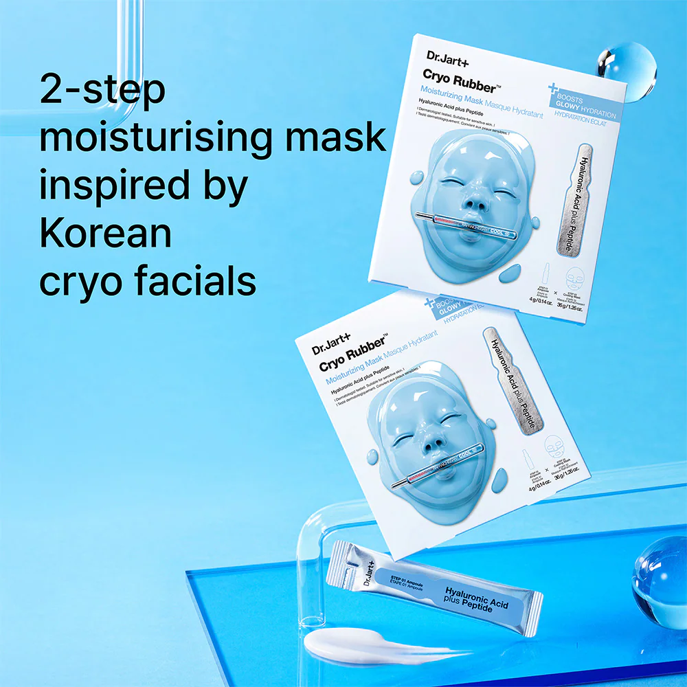 Dr. Jart+ Cryo Rubber Moisturizing Hydrogel Mask With Hyaluronic acid - Image 6